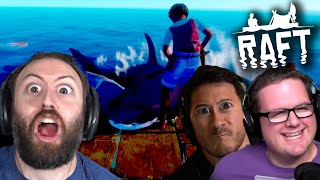 THE OPEN OCEAN WITH FRIENDS  Raft With Mark and Bob Part 1 [upl. by Flori658]