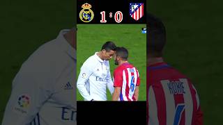 Real Madrid vs Atletico Madrid  Lagiga League 30 Ronaldo Hattrick🔥🥶 Goals Highlightsfootball [upl. by Lithea]