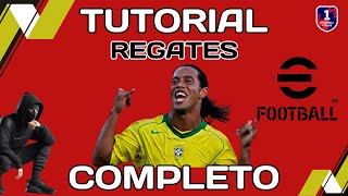 TUTORIAL TODOS LOS REGATES EFOOTBALL 2024 [upl. by Nirre]