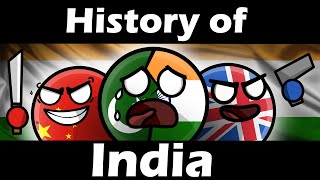 CountryBalls  History of India [upl. by Eciuqram]