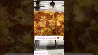 Receta lasagna 🍝❤️🫶🏻 lasagna cooking receta food [upl. by Otti]