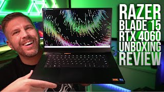 Razer Blade 15 2023 Unboxing Review Best Ultraportable RTX 4060 10 Game Benchmarks and More [upl. by Milan]