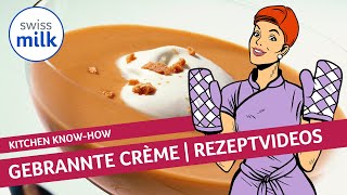 Metas Classics Wie kann man eine gebrannte Crème selber machen  Rezeptvideo  Swissmilk 2010 [upl. by Dalohcin323]