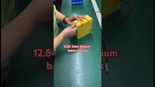 128V 24ah lithium ion battery pack packlithiumbatterypack batterytechnology [upl. by Beacham]