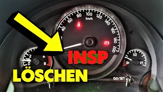 Skoda Citigo SERVICE Zurücksetzen  INSP  Service Reset [upl. by Rehctaht]