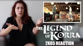 THE LEGEND OF KORRA 2X05 quotPEACEKEEPERSquot REACTION [upl. by Htiduj]