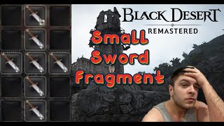 Small Sword Fragment  Black Desert Online [upl. by Meyers]