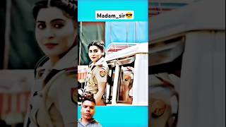 Madam sir 😎 romantic song police viralvideo ytshorts ll sk creater funny boy [upl. by Hamlin670]