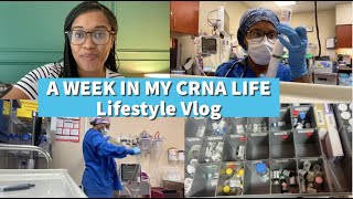 A Week In My CRNA Life  Working while pregnant  Will I get an epidural [upl. by Yllus]