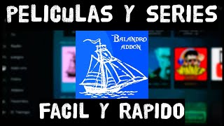 Como instalar Balandro en Kodi Facil películas gratis [upl. by Enyledam]