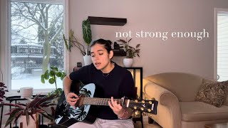 not strong enough  boygenius cover [upl. by Llewsor]