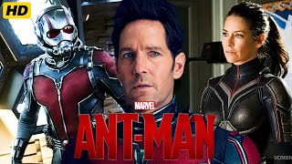 AntMan 2015 Movie  Paul Rudd Evangeline Lilly Corey Stoll Bobby C  Review And Facts [upl. by Pickard]