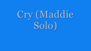 Dance Moms Song Cry Maddies Solo [upl. by Elyak253]