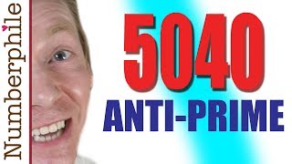 5040 and other AntiPrime Numbers  Numberphile [upl. by Carlick]