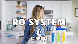 Express Water RO System  Leave Your Water Pure Clean and Great Tasting [upl. by Emerson]