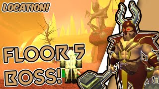 Floor 5 BOSS and MINIBOSS Location  Swordburst 2 [upl. by Franz333]