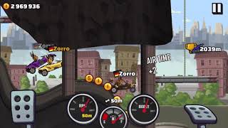 WORLD RECORD Supercar in Intense City  Hill Climb Racing 2 [upl. by Greenebaum]