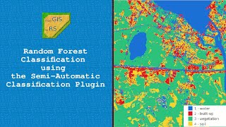 Random Forest Classification Using the SemiAutomatic Classification Plugin [upl. by Blaze]