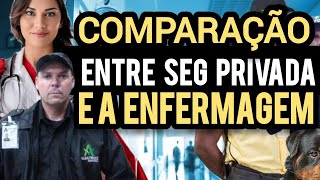 Comparando a Segurança Privada com o Enfermagem [upl. by Adnovaj91]