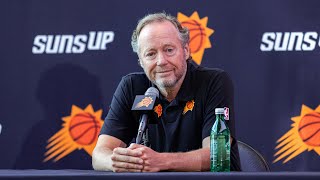 Mike Budenholzer Media Day Press Conference  Phoenix Suns [upl. by Kcirdehs]