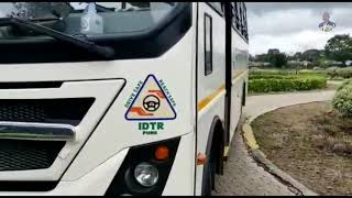 HMV Bus S shape reverse practice Tanaji Walunjkar Idtr Pune [upl. by Nailuj]