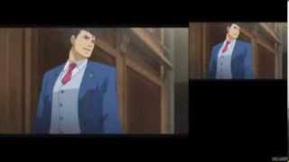 Phoenix Wright Dual Destinies Phoenix Wright VS Miles Edgeworth EPIC Cutscene Dubbed [upl. by Ambrosane]