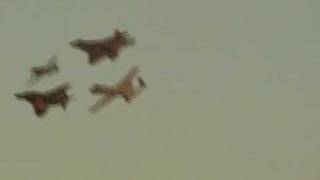 Nellis Air Show 2007 Part 5 with Raptor Demo [upl. by Yarrum144]