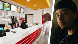 Literally putting the fries in the bag  Fast Food Simulator [upl. by Daffie420]