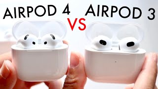 AirPod 4 Vs AirPod 3 Comparison Review [upl. by Roslyn]