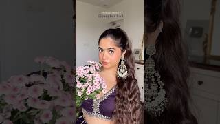 Flower bun hack 🎀 youtube youtubeshorts india itistanyasingh hairstyle [upl. by Adelaida576]