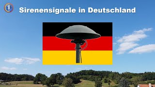 Bedeutung der aktuellen Sirenensignale in Deutschland 🇩🇪  Warntag [upl. by Che]