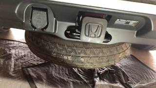 2019 Honda Pilot OEM trailer hitch install [upl. by Ynnoj]