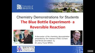 Student Demonstration  The Blue Bottle Experiment [upl. by Nivahb126]