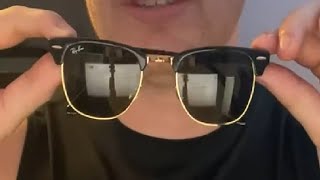 Full  Honest Review of the Ray Bans Clubmaster RB3016 [upl. by Hardman]