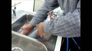 Reverse Osmosis Filter Change Pre and Post Filters by H2O Splash [upl. by Egin]