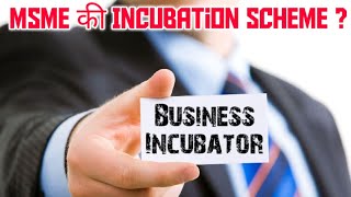 Incubation Scheme for MSMEs  हिन्दी  II Eligibility  Benefits to MSME II Part 4 [upl. by Vokay]