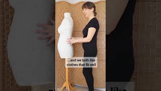 Customfit DIY Dress Form Mannequin review [upl. by Dreeda]