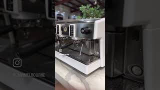 Wega Atlas EVD 2 Group Espresso Coffee Machine in White [upl. by Tiertza]