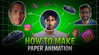 Sida Loo Sameeyo PAPER ANIMATION Adigo Isticmaalaya Mobile kaga📱 [upl. by Adis]