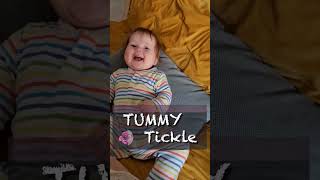 CUTENESS overload with Tummy Tickles at 10 months old [upl. by Eciened]