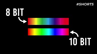 10 bit Video Recording Is it worth it 8 Bit vs 10 Bit Shorts [upl. by Jeaz]