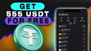 How to Get 555 USDT For Free  With Quick Withdrawal [upl. by Greenberg]