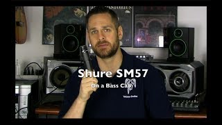 Shure SM57 on Bass Cab [upl. by Horowitz]