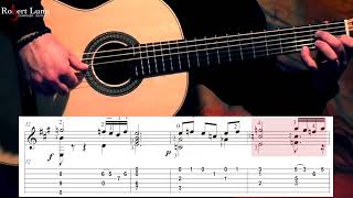 ROMANCE DE LOS PINOS  Federico Moreno Torroba  Sheet MusicTAB  Classical Guitar [upl. by Nalniuq565]