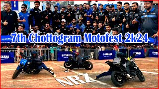 7th Chottogram Motofest 2024  Noakhali YRC  Bike Stunt  NRZ  TAREQ NRZ [upl. by Xyla]