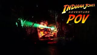 Indiana Jones Adventure POV 2024 HD 60FPS Disneyland EMV Dark Ride  NonCopyright [upl. by Leventis653]