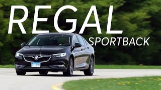 2018 Buick Regal Sportback Quick Drive  Consumer Reports [upl. by Kerril475]