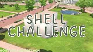 sims 4 shell challenge cosyshelljanuary2024 [upl. by Anirol217]