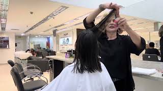 Corte de cabelo feminino tamanho médio [upl. by Callean]