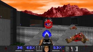 Doom II  Realm of Chaos 25th Anniversary Edition  MAP01 Dropoff UltraViolence 100 [upl. by Adnovahs]